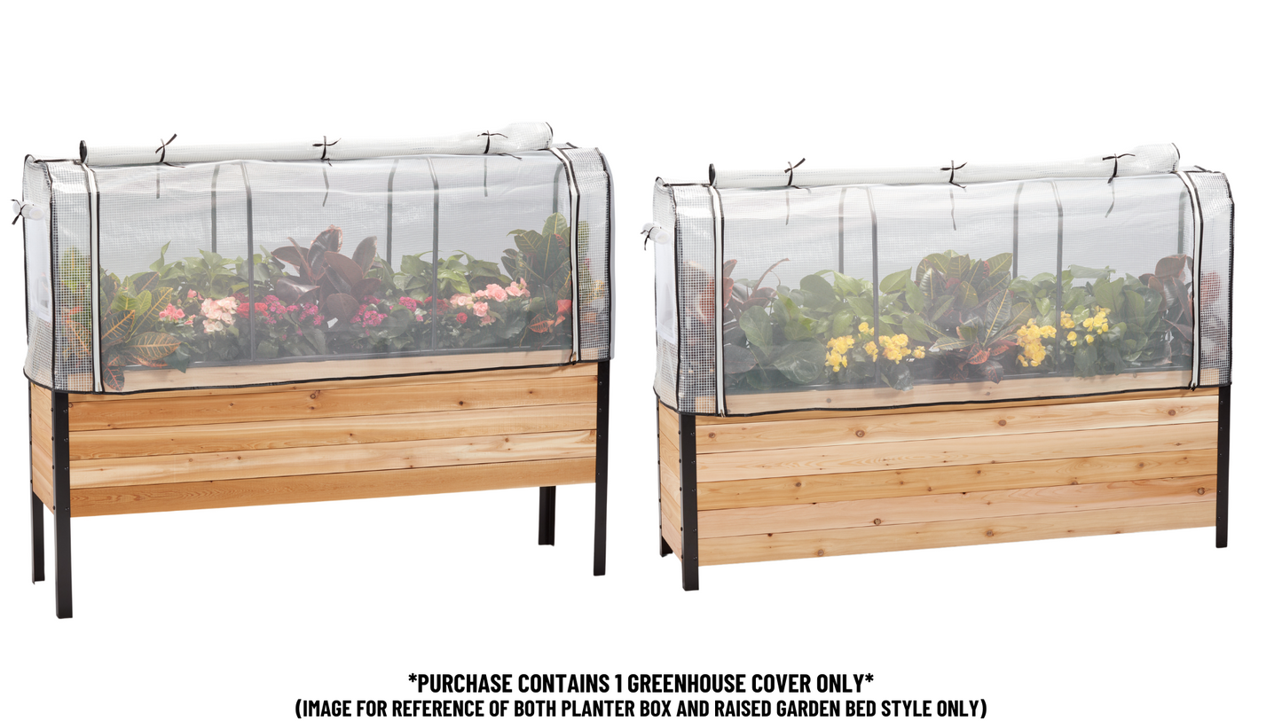 Greenhouse Cover | Planter Sizes