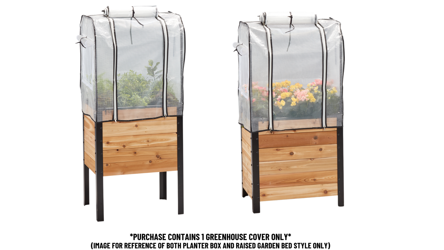 Greenhouse Cover | Planter Sizes