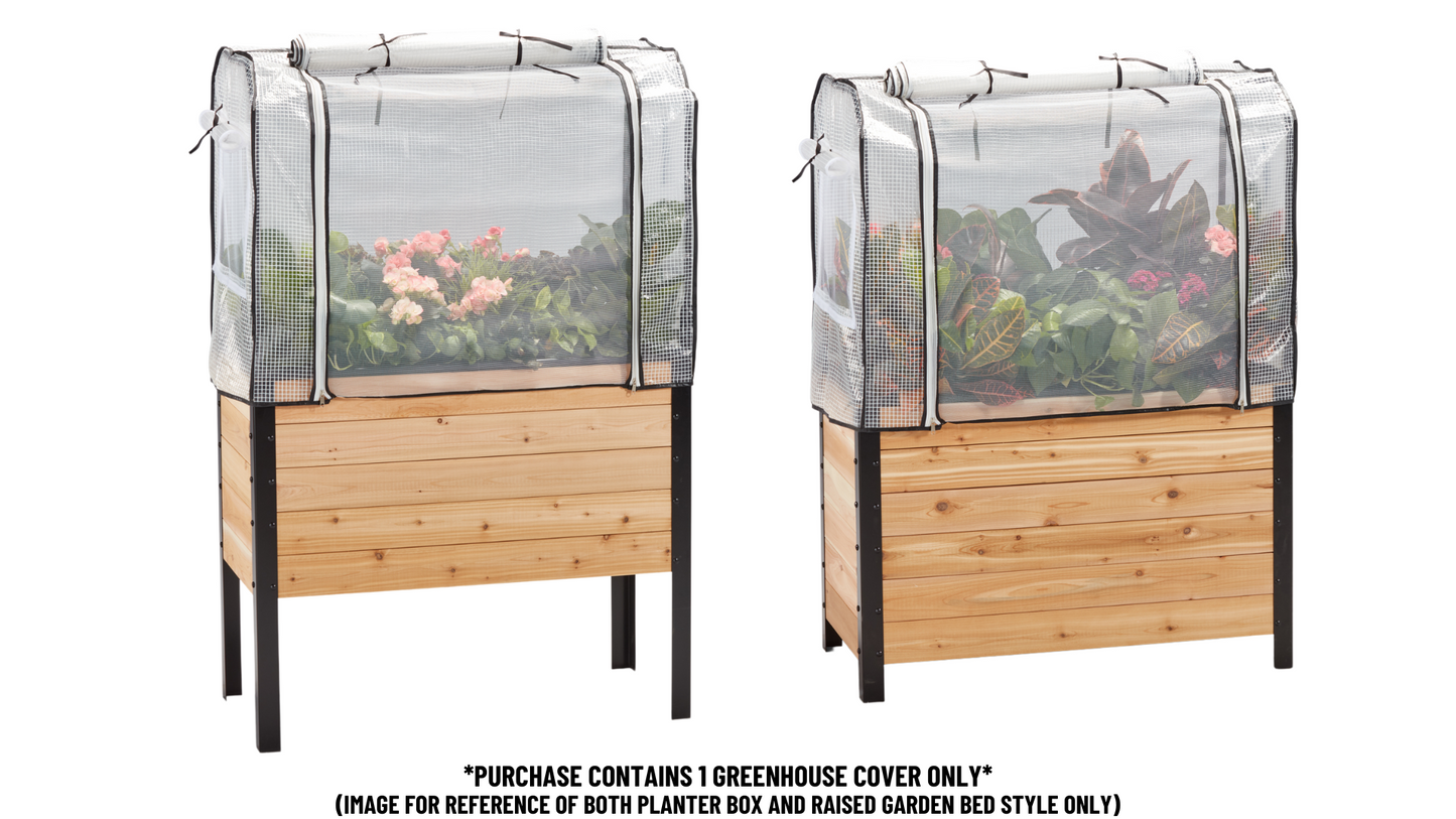 Greenhouse Cover | Planter Sizes