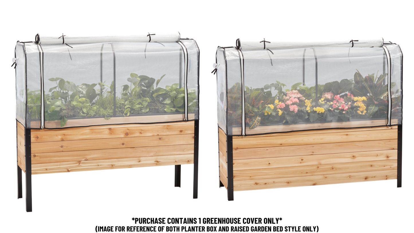 Greenhouse Cover | Planter Sizes