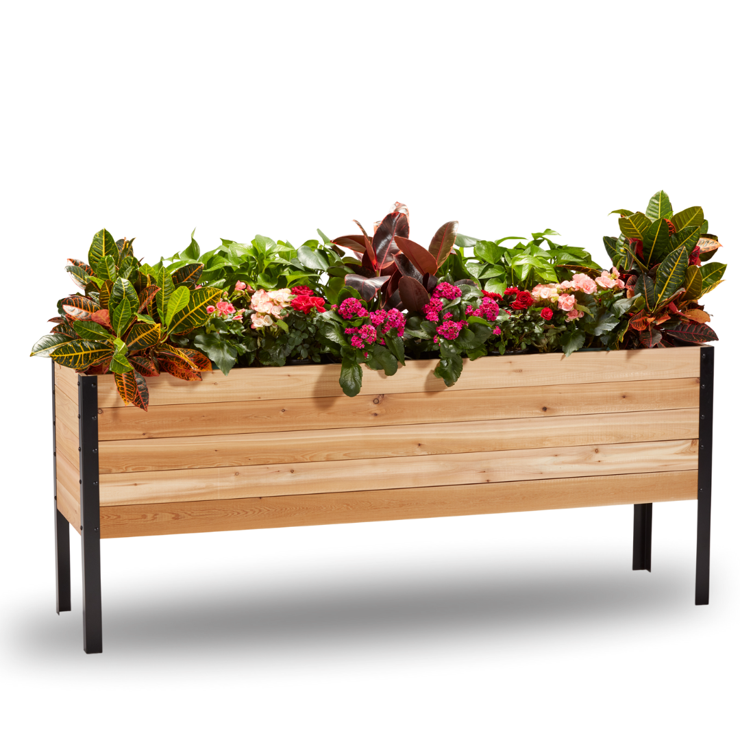 18″ x 72″ Deep Root Raised Garden Bed - 30″ TALL / Select Grade