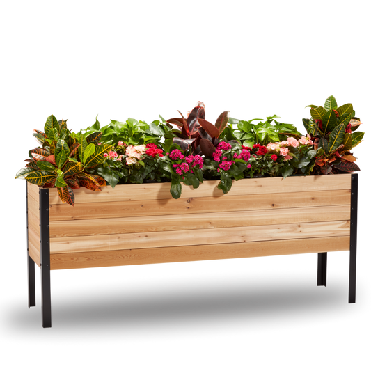 18″ x 72″ Deep Root Raised Garden Bed - 30″ TALL / Select Grade