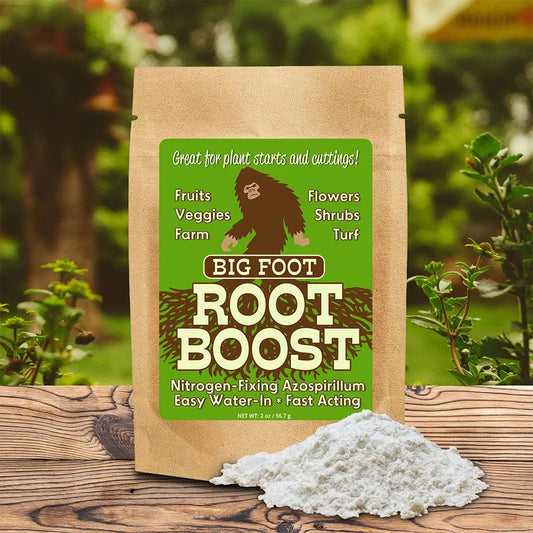 Big Foot Root Boost – Nitrogen Fixing Azospirillum for Strong Roots & Faster Plant Growth