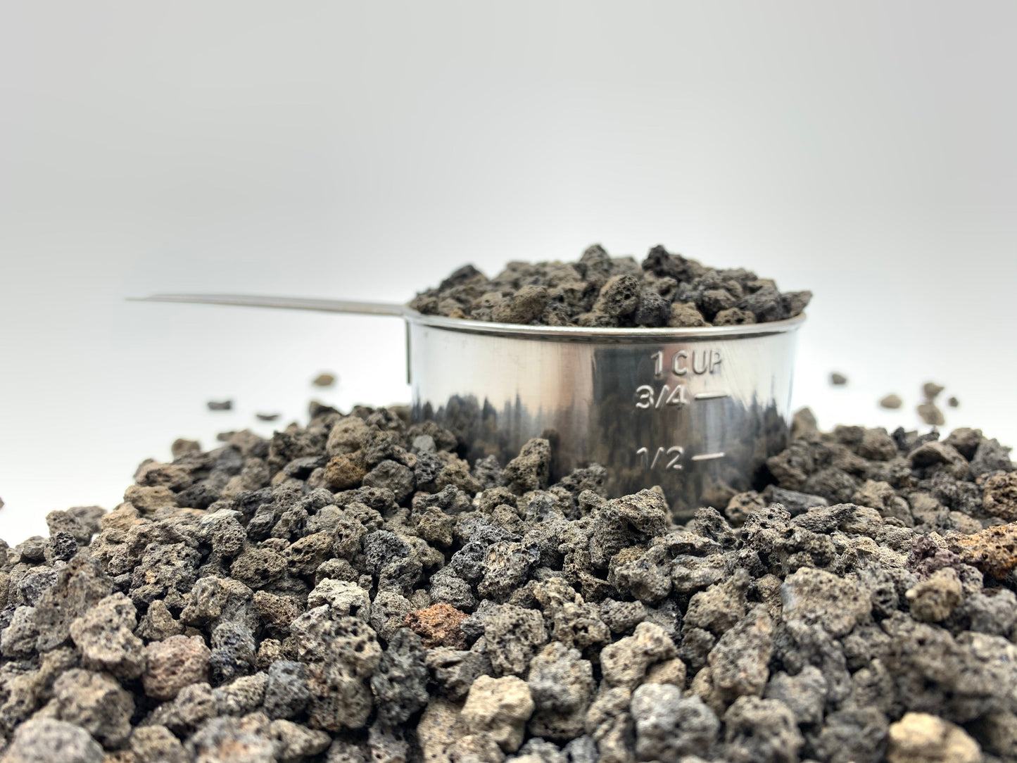 Coarse Black Lava Rock 1/4"-3/8"