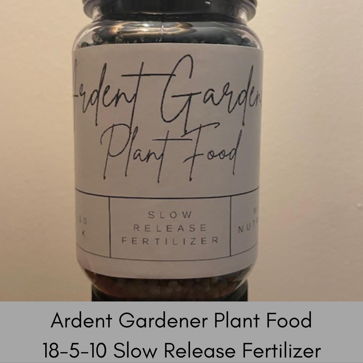 PLANT FOOD 18-5-10 Garden Fertilizer, Feeds for 5 - 6 months, Great for all plants, Slow Release Fertilizer, Garden Supplies, Plant Nutrient