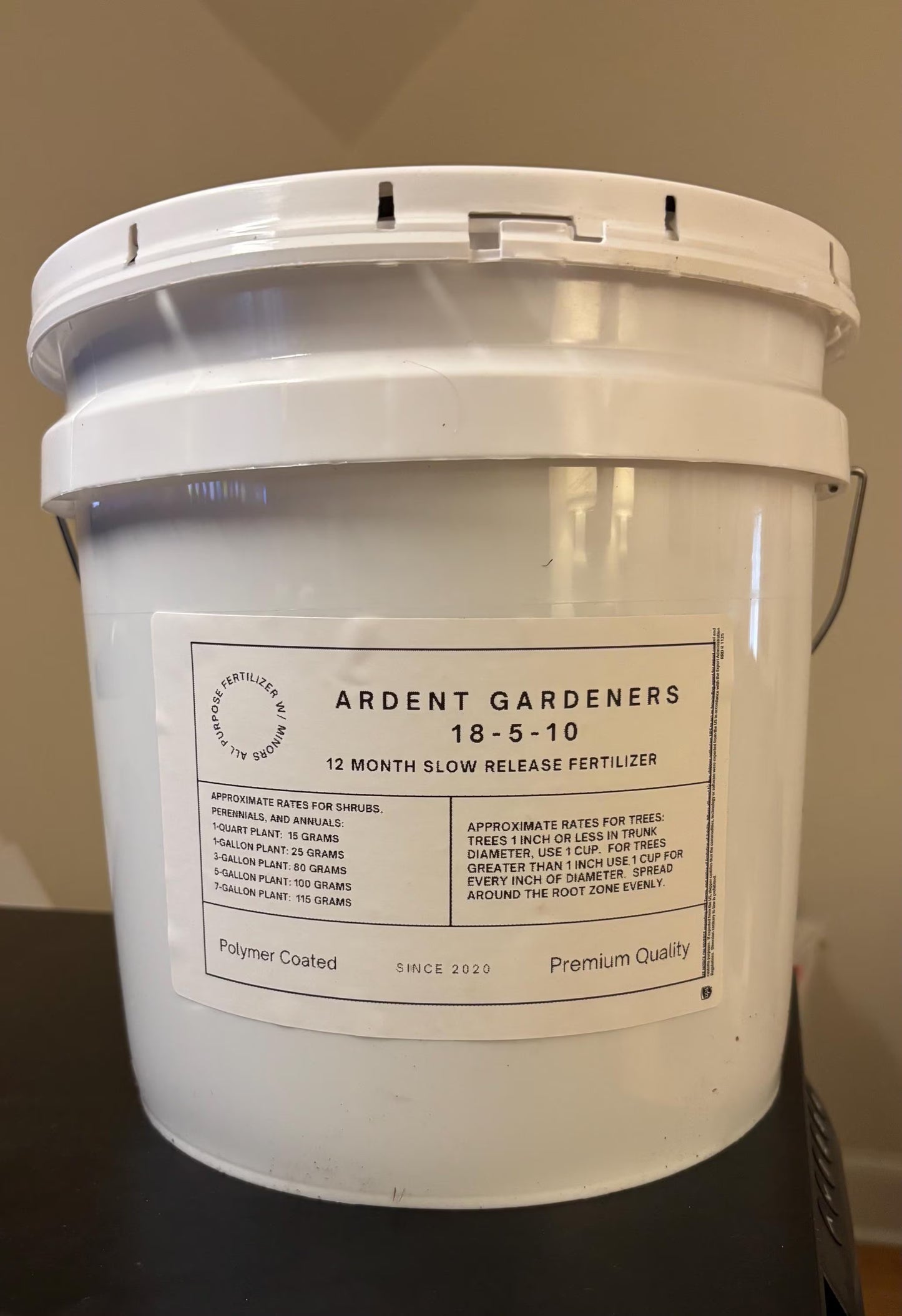 12-Month Slow Release Fertilizer 18-5-10 | All-Purpose Garden Fertilizer | 15 lbs